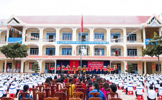 Trường THCS Tân Lợi: Phấn đấu đạt chuẩn quốc gia mức độ II trong năm học mới