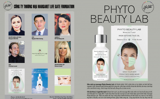 Margaret Life Gate Foundation -  Phyto Beuty Lab giúp bạn luôn tỏa sáng