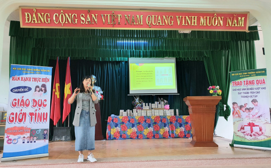 Chương trình Truyền thông “Giáo dục giới tính” học đường