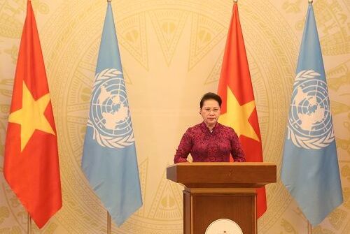 Chủ tịch Quốc hội gửi thông điệp tới phiên cấp cao kỷ niệm 25 năm Hội nghị Thế giới về phụ nữ