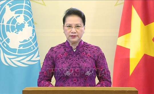 Top Legislator's message to UNGA Meeting to celebrate 25th anniversary of 4th World Conference on Women