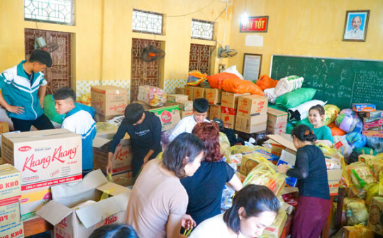 Nghĩa Hưng (Nam Định): Chung một tấm lòng hướng về miền Trung