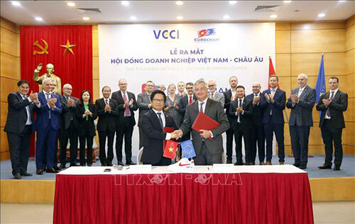 Ra mắt Hội đồng doanh nghiệp Việt Nam - châu Âu