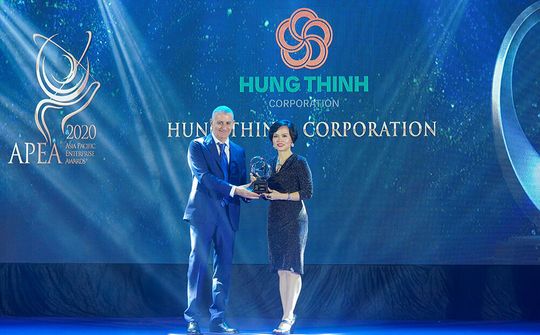 Tập đoàn Hưng Thịnh được vinh danh tại giải thưởng "Doanh nghiệp Việt Nam xuất sắc Châu Á 2020"