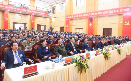 Khai mạc Đại hội Đảng bộ tỉnh Bắc Kạn lần thứ XII, nhiệm kỳ 2020-2025