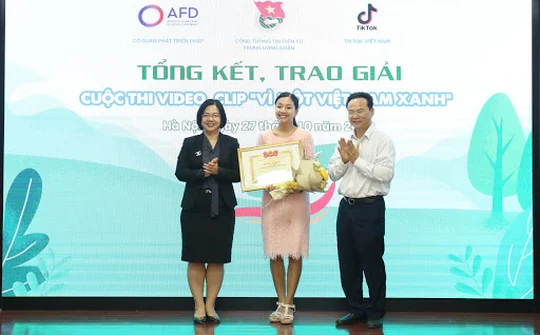 Winner of video clip contest on environmental protection announced