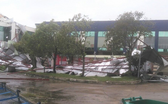 Bão số 9 gây thiệt hại nặng nề tại tỉnh Quảng Nam