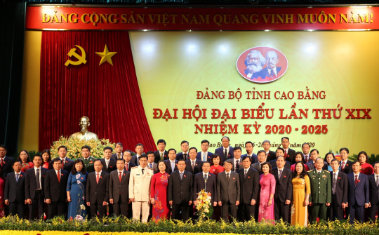 Đại hội Đảng bộ tỉnh Cao Bằng lần thứ XIX thành công tốt đẹp