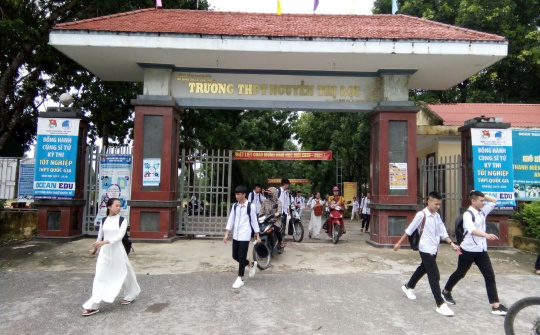 Trường THPT Nguyễn Thị Lợi (Thanh Hóa) - Khởi sắc từ ngôi trường bán công