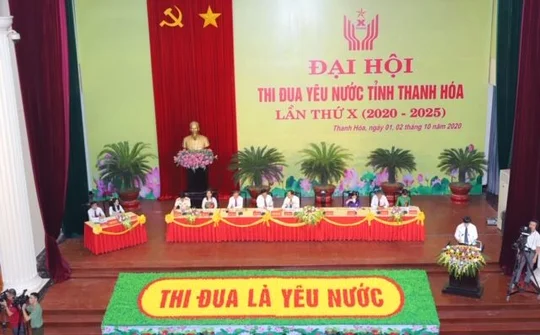 Thanh Hóa long trọng tổ chức Đại hội thi đua yêu nước lần thứ X