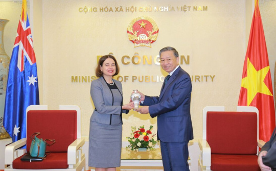 Tăng cường hợp tác giữa Bộ Công an Việt Nam với các đối tác Australia