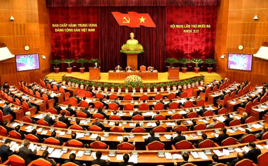 Khai mạc Hội nghị lần thứ 13 Ban Chấp hành Trung ương Đảng khóa XII