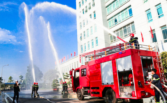 Cảnh sát PCCC&CNCH CA Nam Định: Chủ động phòng cháy, sẵn sàng chữa cháy