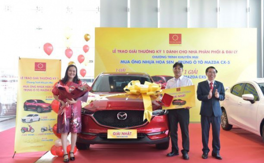 Tập đoàn Hoa Sen: Mua ống nhựa trúng MAZDA CX-5
