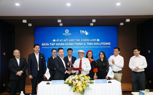 Tập đoàn Hưng Thịnh ký kết hợp tác chiến lược cùng Công ty TMA Solutions
