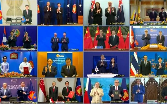 ASEAN and five partners sign sign RCEP Agreement to formulate world's largest trade deal