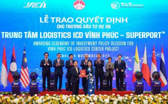 "Trung tâm Logistics ICD Vĩnh Phúc": Xu thế đón đầu thời 4.0