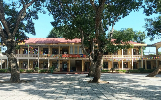 Trường Tiểu học Quảng Cát: Đẩy mạnh phong trào thi đua dạy tốt, học tốt