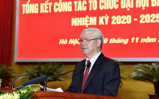 Phát biểu của Tổng Bí thư, Chủ tịch nước tại Hội nghị cán bộ toàn quốc