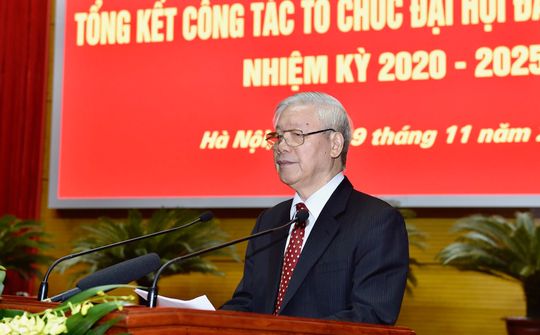 Phát biểu của Tổng Bí thư, Chủ tịch nước tại Hội nghị cán bộ toàn quốc