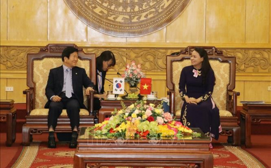 Chủ tịch Quốc hội Hàn Quốc Park Byeong-Seug thăm và làm việc tại Ninh Bình