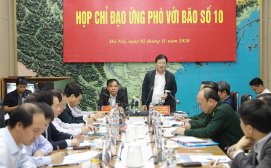 Không chủ quan với bão số 10