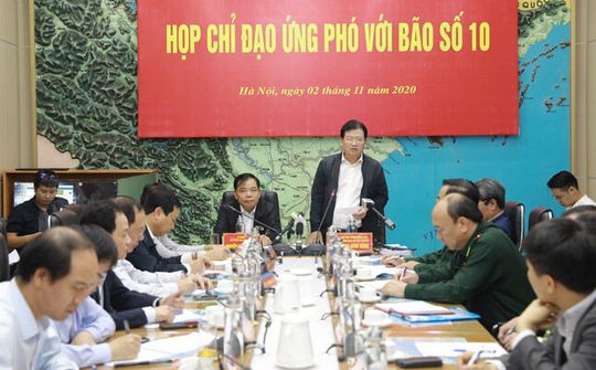 Không chủ quan với bão số 10