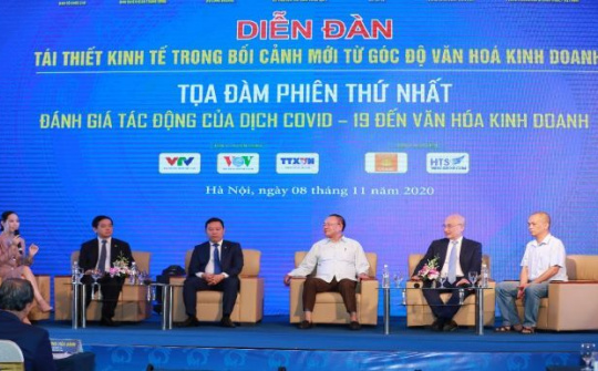 Tổ chức Diễn đàn Tái thiết kinh tế và tôn vinh doanh nghiệp do Thủ tướng Chính Phủ phát động