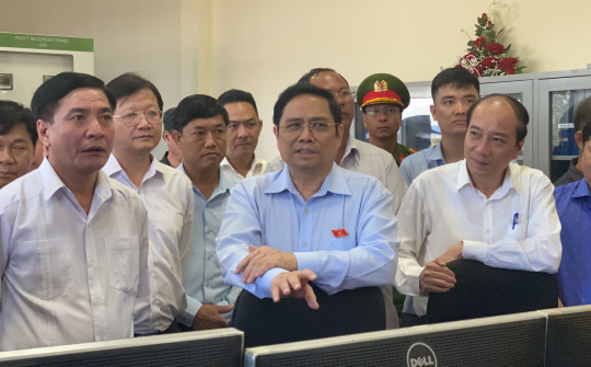 Trưởng Ban Tổ chức Trung ương Phạm Minh Chính thăm và làm việc tại Đắk Lắk.