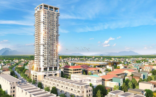Dự án "Thái Nguyên Tower" tạo sức hút mạnh mẽ cho thị trường BĐS trong khu vực