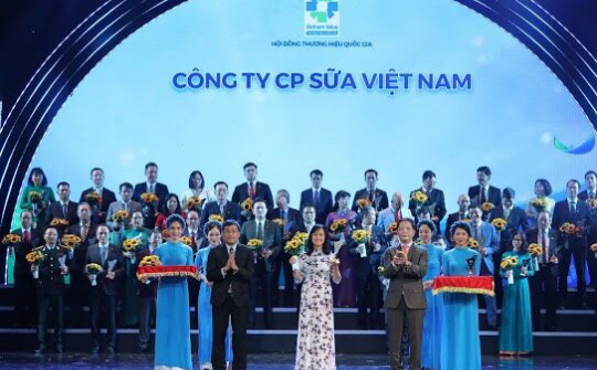 Vinamilk" “Thương hiệu Quốc gia” 6 lần liên tiếp