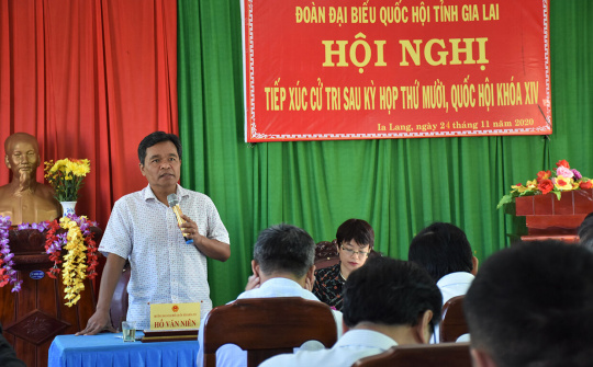 Bí thư Tỉnh uỷ Gia Lai Hồ Văn Niên: Phải đặc biệt quan tâm đến ngành nông nghiệp