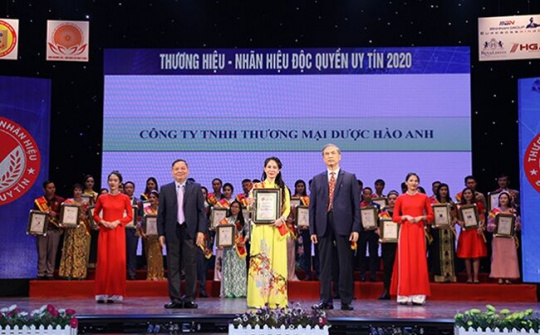Lâm sản Hào Anh đạt Top 10 "Thương hiệu - Nhãn hiệu độc quyền, uy tín" 2020