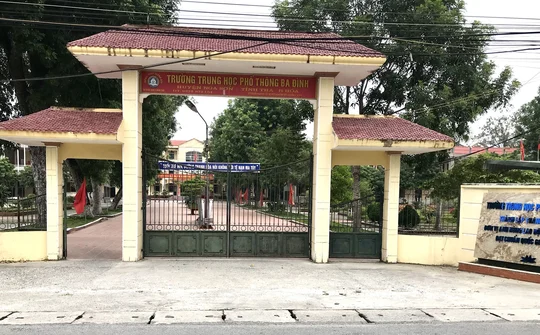 Trường THPT Ba Đình huyện Nga Sơn: Nơi chèo lái con đò tri thức