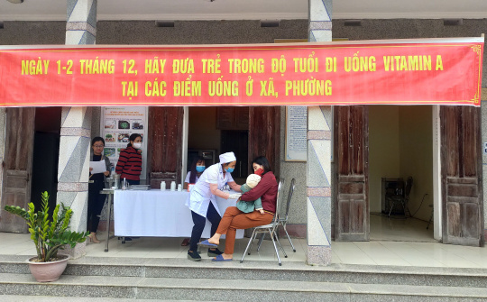 Sở Y tế Thanh Hóa: Triển khai chiến dịch bổ sung Vitamin A đợt 2 năm 2020