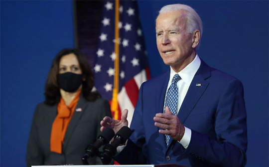 Việt Nam chúc mừng ông Joe Biden đắc cử Tổng thống Hoa Kỳ