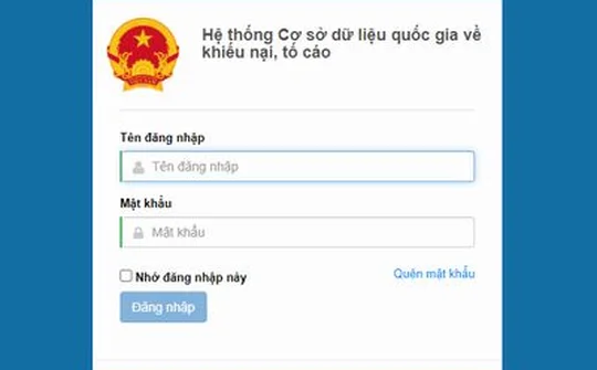 Thanh tra Chính phủ đề xuất quản lý và sử dụng CSDL quốc gia về khiếu nại, tố cáo