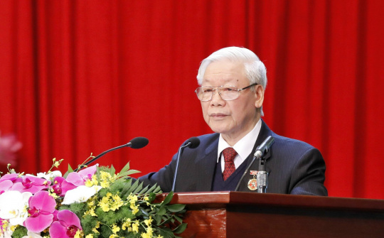 Tổng Bí thư, Chủ tịch nước Nguyễn Phú Trọng: Đưa đất nước tiếp tục vươn lên mạnh mẽ