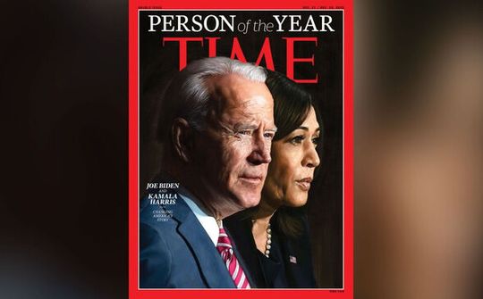 Tạp chí Time bình chọn Joe Biden và Kamala Harris là Nhân vật của năm 2020