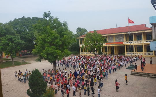 Trường Tiểu học Quảng Hợp: Thành công là quá trình phấn đấu không ngừng nghỉ!