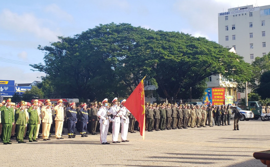 Công an Đắk Lắk ra quân bảo đảm ANTT cuối năm và năm mới