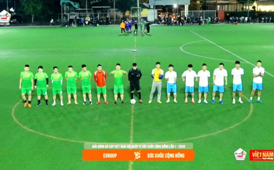 Cup Việt Nam Hội Nhập 2020: FC Egroup vs FC SKCĐ