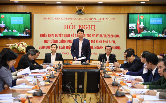 Xây dựng và lan tỏa các mô hình hiệu quả trong phổ biến pháp luật