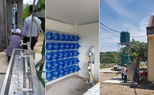 Australia hỗ trợ xử lý nước uống an toàn cho các tỉnh miền Trung