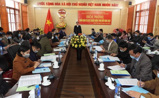 Thẩm định tiêu chí đạt chuẩn Nông thôn mới cho 3 xã của huyện Nông Cống