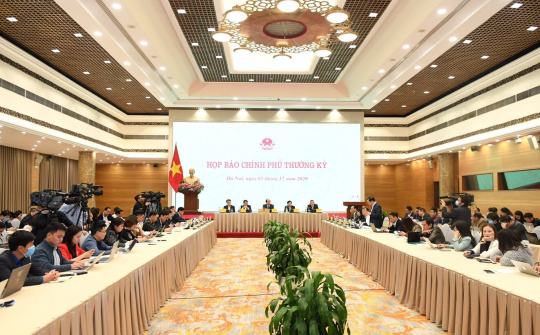 Họp báo Chính phủ thường kỳ tháng 11