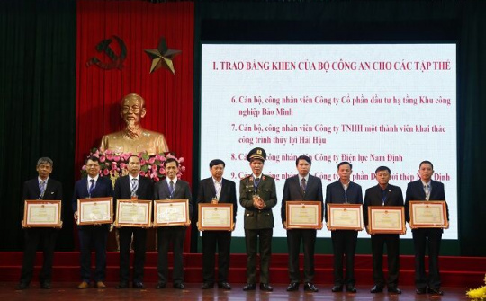 Công ty Điện lực Nam Định dẫn đầu phong trào thi đua bảo vệ ANTQ