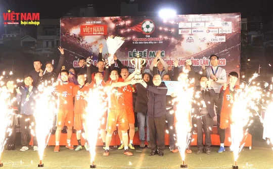 Lorca FC đoạt Cup Việt Nam hội nhập Vì sức khỏe cộng đồng 2020