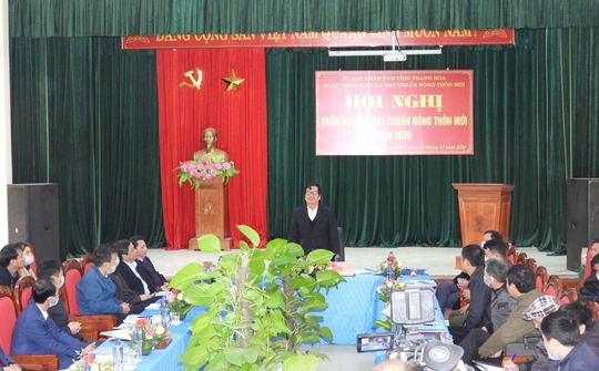 Thẩm định mức độ đạt chuẩn nông thôn mới xã Lũng Niêm