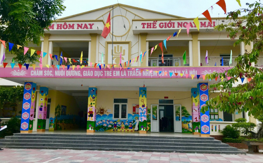 Trường Mầm non Ngư Lộc 2: Xây dựng cảnh quan môi trường xanh, sạch, đẹp và an toàn